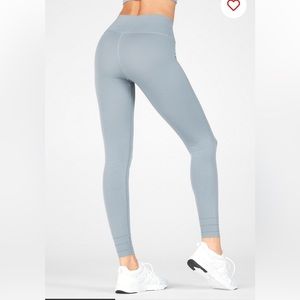 Tablet is Rylee Sculptknit Tank and Leggings